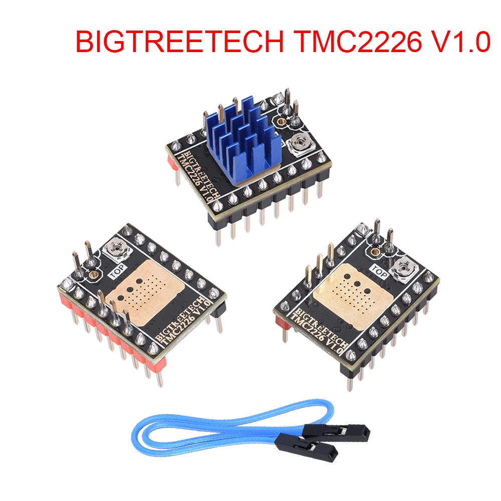 BIGTREETECH TMC2226 V1.0 UART Stepper Motor Driver 3D Printer Parts TMC2209 TMC2208 SKR V1.3 SKR V1.4 MINI E3 For Ender 3 CR10