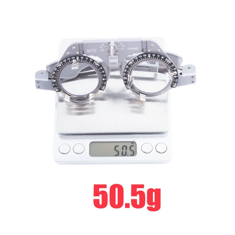 Trial Frame Pupil Distance Adjustable 54-70mm Optical Lens for Titanium Insert frame Glasses Optometry