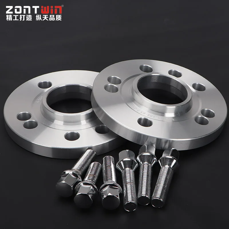 2Pieces 15/20mm Wheel Spacers Gasket PCD 4x108/5x108 CB 65.1 spacer suit for Peugeot 206/307/308/3008/407/408/508/4008