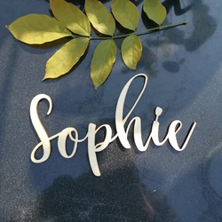 Personalized wooden name signs | Personalized Name Sign, Letters Decor for Wedding Table or Baby Name in a Nursery Letters