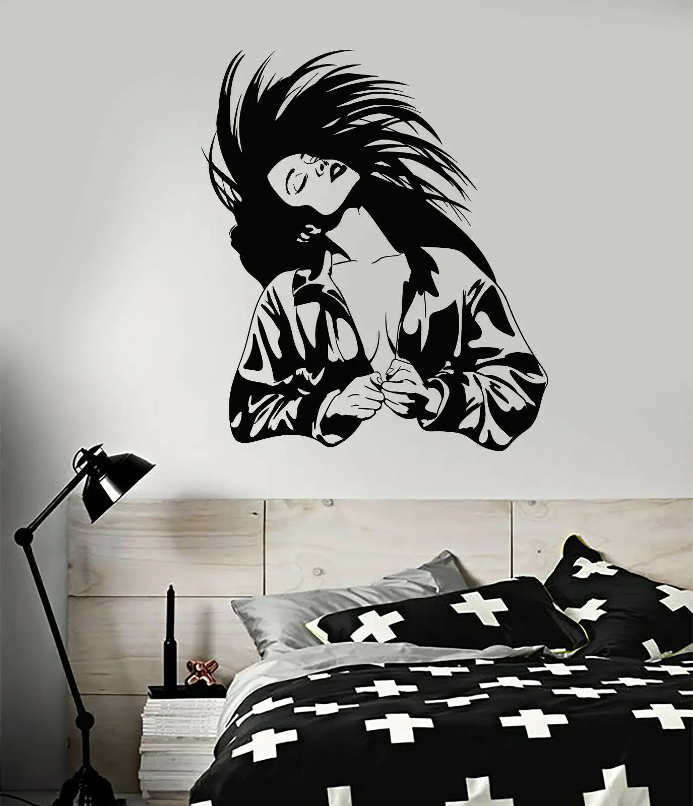 

High quality vinyl wall decals sexy woman bedroom adult art room decoration stickers mural bedside beautiful stickers ws09