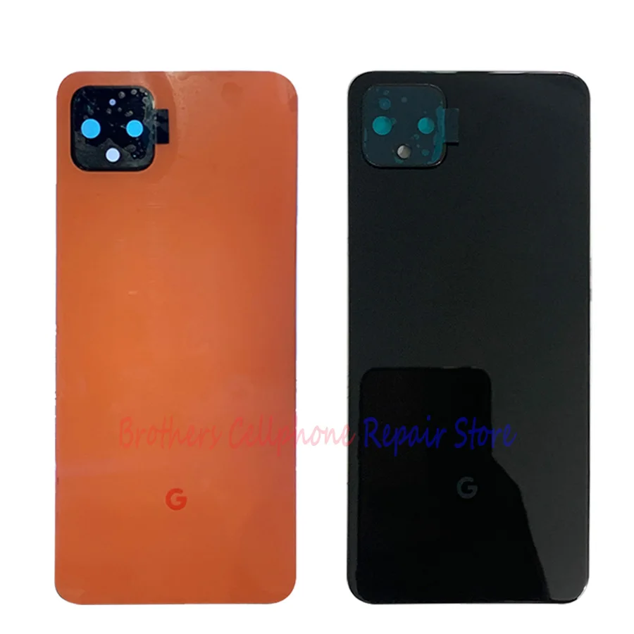 New For Google Pixel 4 Battery Cover Door Back Housing Rear Case For Google Pixel 4XL Back Battery Door With Camera Lens