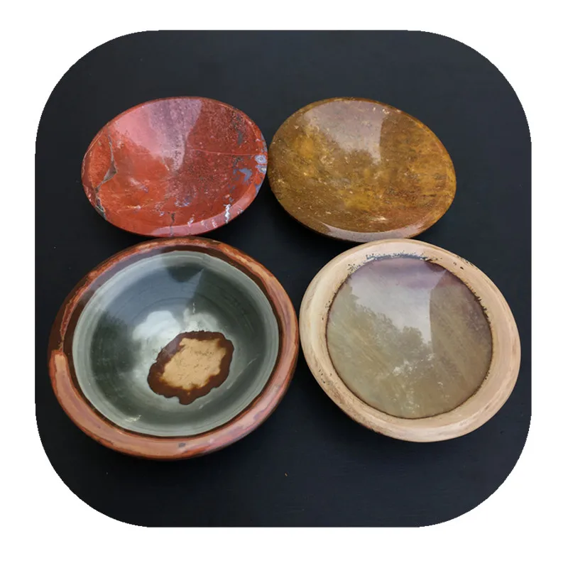 

Natural Ocean Jasper Bowl Crystal Healing Gemtones For Decoration