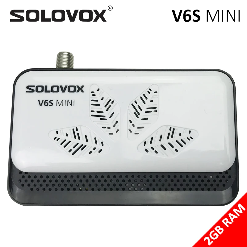 AAA+ V6S Mini HD DVB S2 Satellite TV Receiver 2P Support M3U Xtream Stalkmac Decoder RJ45 USB WiFi PowerVU H.265 CAMD STB