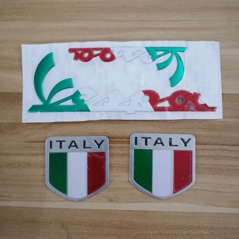 Motorcycle 3D Emblem Stickers Italy Flag Car Design Italian Decal Sticker for PIAGGIO Vespa GTS300 LX125 LX150 125 150 ie Sprint Primavera 300 LX LXV Super Sticker