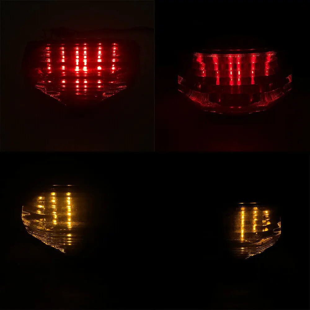 For Yamaha FZ600 FZ6 FZ6N 2004-2009 lntegrated LED Brake Tail Light Turn Signal