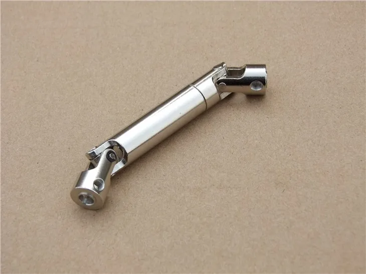 LINK CNC D 12mm L 110mm to 155mm container climbing shaft telescopic drive 1:10 discast car bike trial universal joint cardan