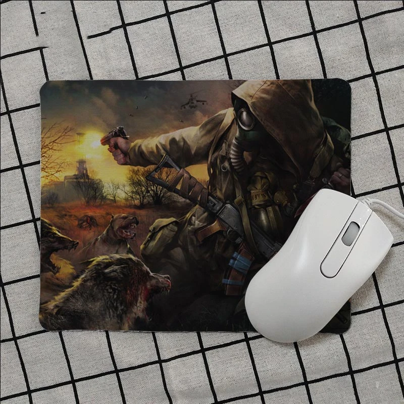 

High Quality Stalker Game Anti-Slip Durable Silicone Computermats Smooth Writing Pad Desktops Mate Gaming Mouse Pad