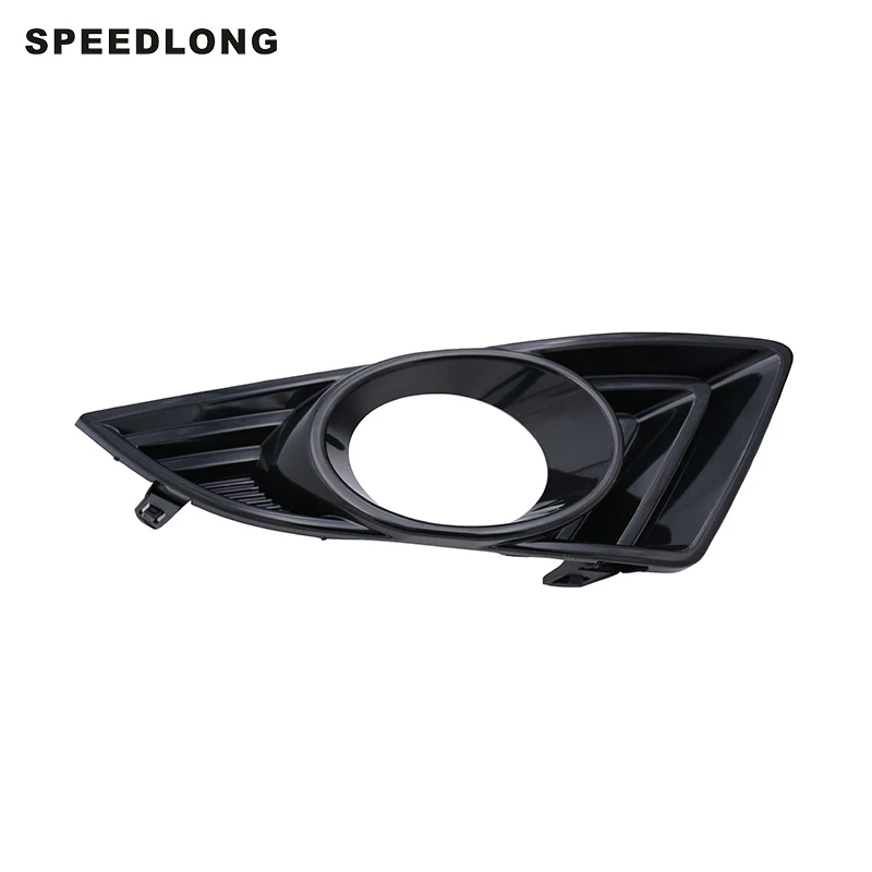 1Pcs Left Lamp Hood Black Fog Light Lamp Trim Driving Light Cover Bezel Fit For Nissan Lannia 2016-2019