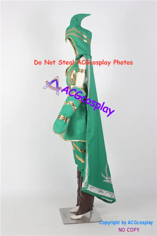 League of Legends Sherwood Forest Ashe Cosplay Costume acgcosplay Garment