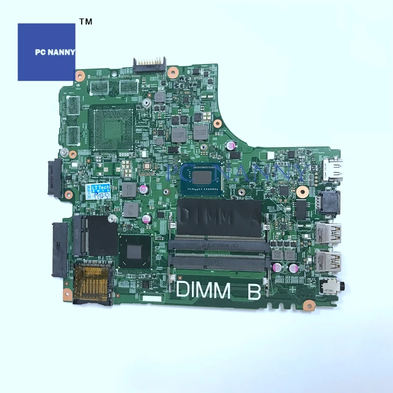For DELL Inspiron 3421 5421 PC Laptop Motherboard 0WVWFH WVWFH 12204-1 UMA 2117U CPU DDR3 Notebook Mainboard Tested