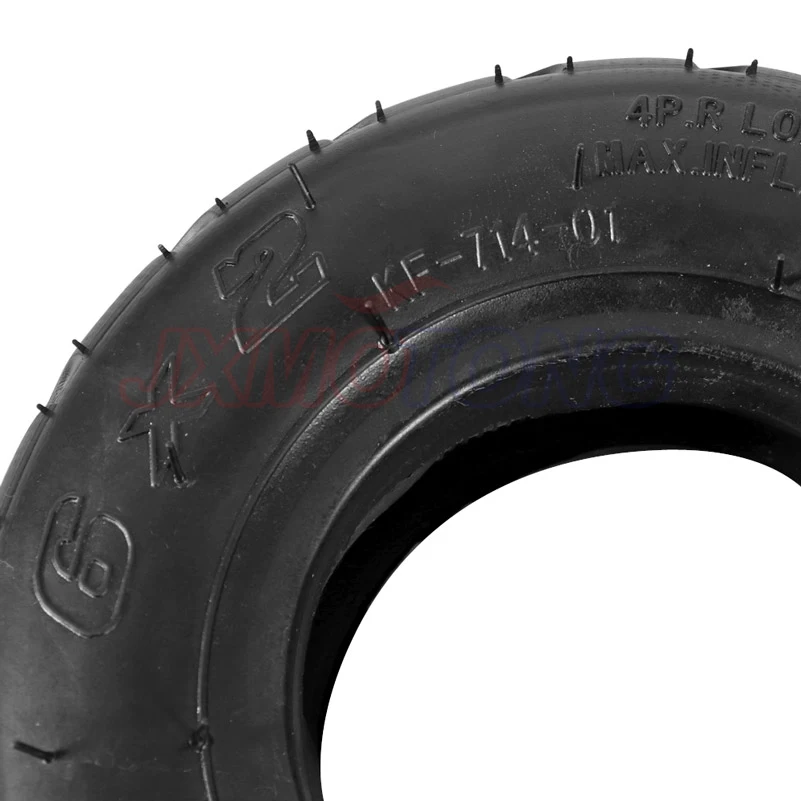 6X2 Inflation 6 Inch Inner and Outer Tire for Electric Scooter Wheel Chair 6X2 Pneumatic Tire