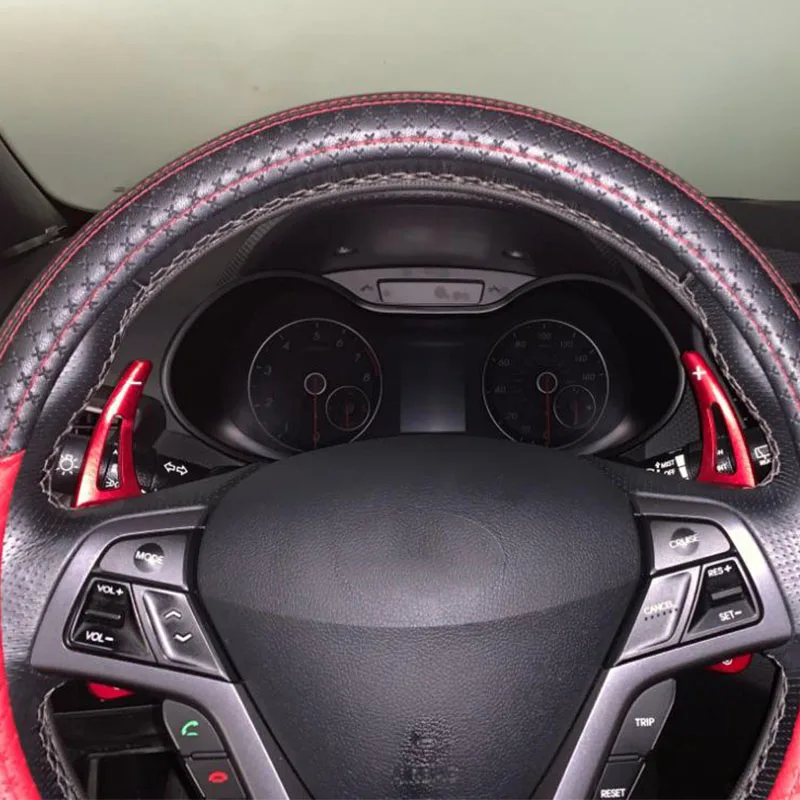 Auto Aluminium Stuurwiel Shift Paddle Shifter Uitbreiding Voor Hyundai Veloster 2015 Auto-Styling Interieur