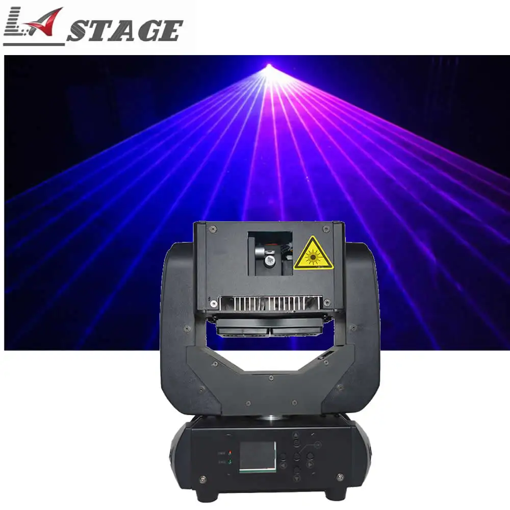 

Entertainment Professional 3W RGB Animation Laser Stage Light Moving Head Light Laser Beautiful Effect DJ Shows Equipments