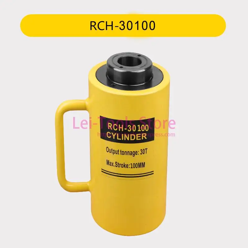 

30 Ton 100mm Hydraulic Hollow Hole Cylinder Jack RCH-30100 Ram 30 Tons stroke 100mm