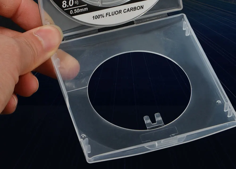 FTK 100% Fluor Kohlenstoff Linie 50M 0.8 #-10 #0,14mm-0,6mm Führer Linie Karpfen angeln Sinking Linie – Detail 12