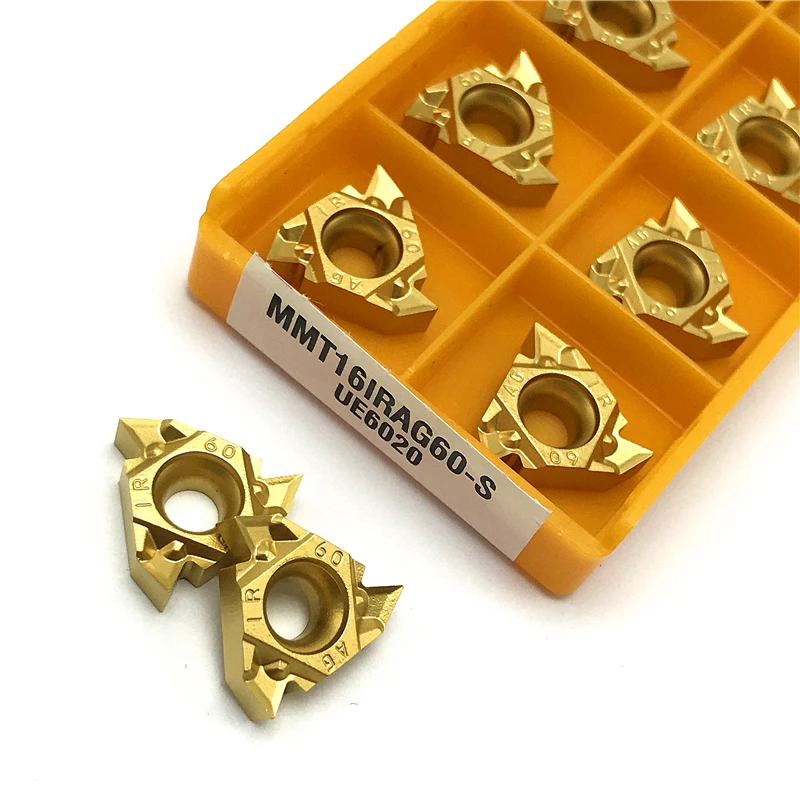 MMT16IR AG60-S VP15TF Ren Carbide Lắp Kim Loại Chất Lượng Cao Tiện Dụng Cụ 16IR AG60-S Chỉ Dụng Cụ Xoay Cắt