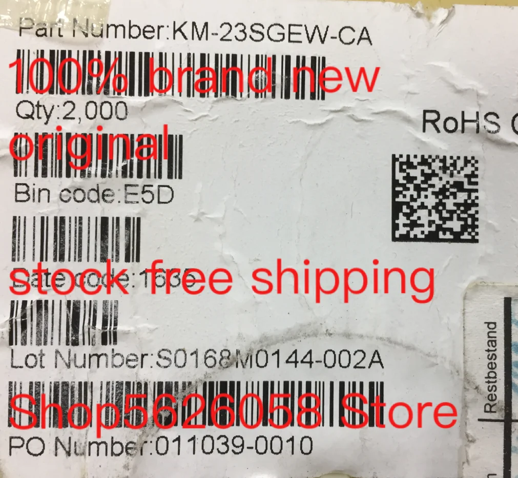 50PCS/LOT KM-23SGEW-CA SMD 100% new original freeshipping