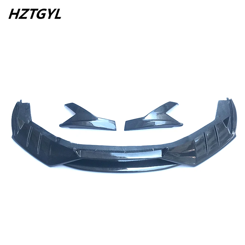 M Style Carbon Fiber Or FRP Front Bumper Lip For Lamborghini Huracan LP580 LP610 2015-2018