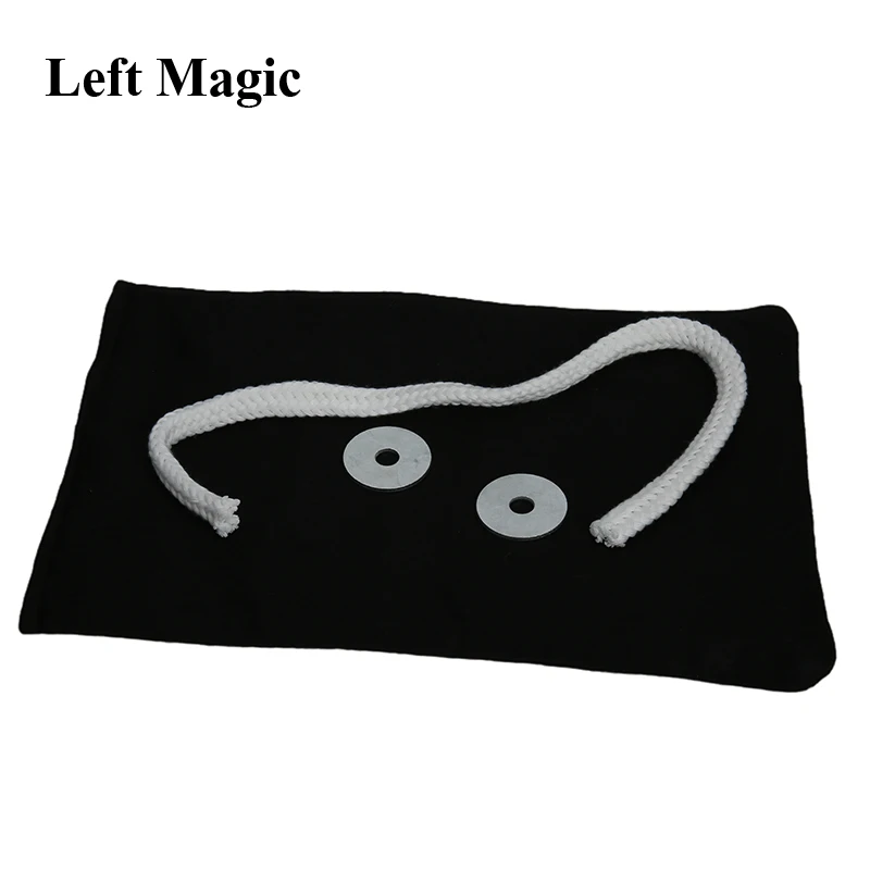 Black Invisibag Magic Tricks Object Appear Vanish From Magic Bag Magic Props Magiciain Stage Illusions Gimmick Comedy