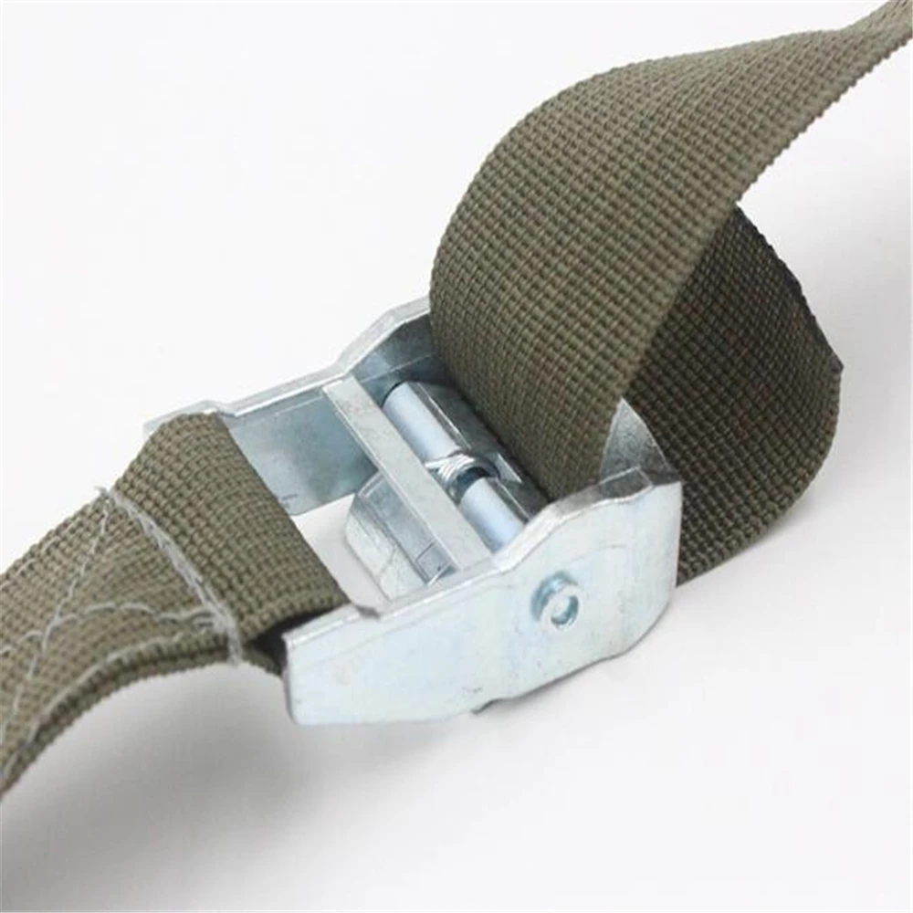 Bundled with pressure buckle webbing luggage fixed belt cargo tightening belt binding device tightening belt packaging rope