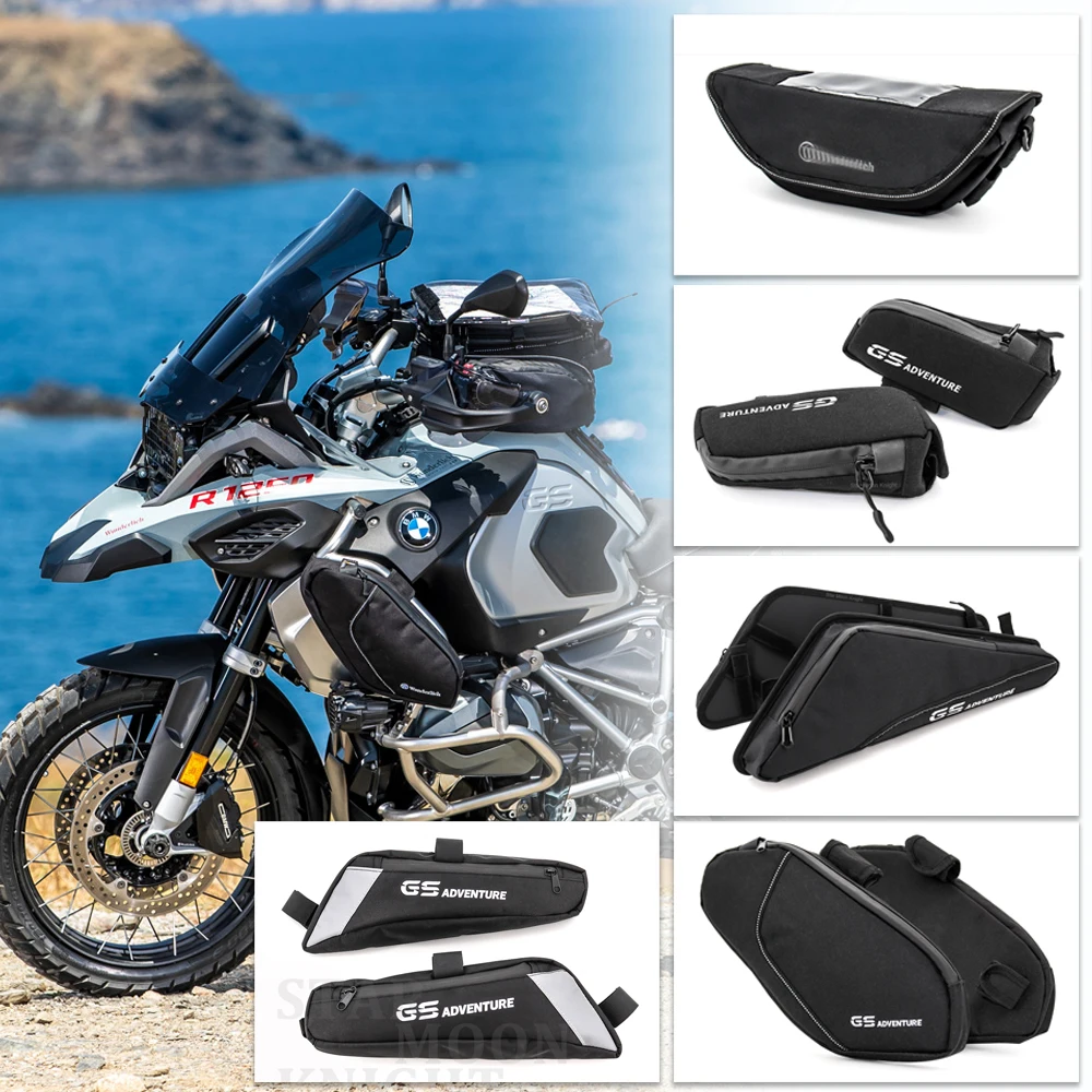 Für BMW R1250GS Adventure R1250GS ADV Motorrad Reparatur Werkzeug Platzierung Tasche Stoßstange Rahmen Triple-cornered Paket Toolbox