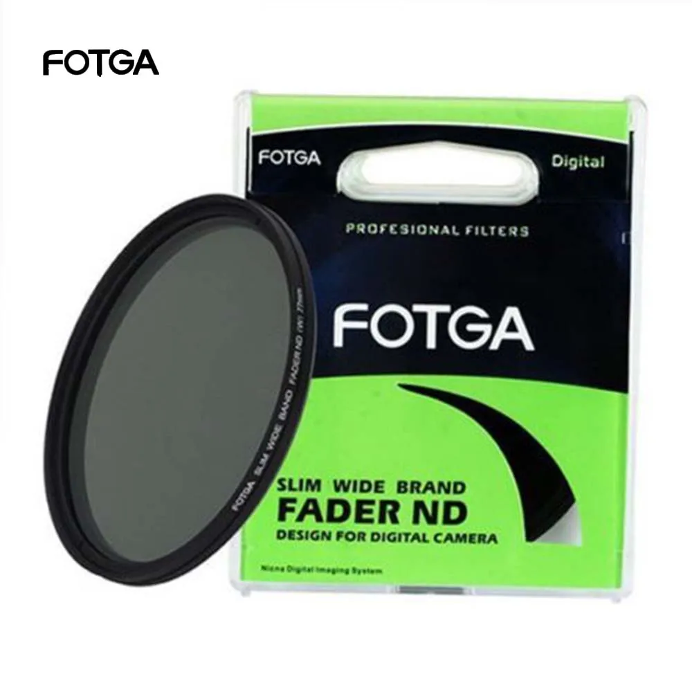 FOTGA Fader Variabile Regolabile Slim Densità Neutra ND Lens Filter ND2 per ND400 43/46/52/55/58/62/67/72/77/82/86 millimetri per Nikon