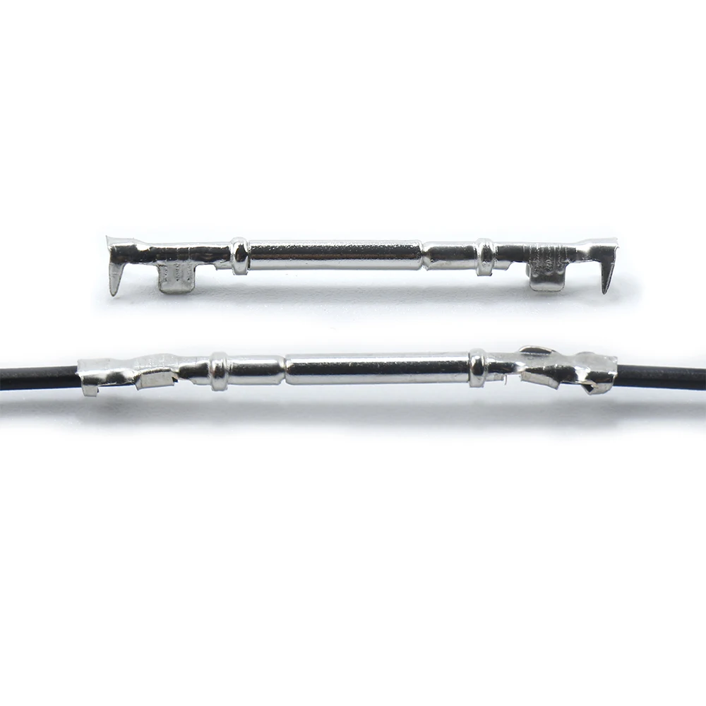 1, 0A Plug-In Spring Auto Wire Harness Connector Cord End Terminal Connector Tembaga Crimping Terminal Female Male Kit Electrical