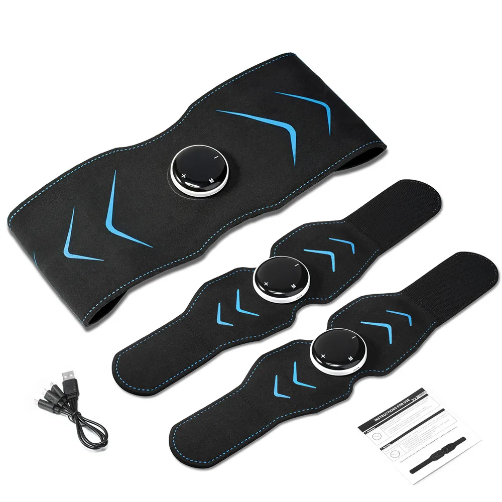 EMS Bauch Muscle Stimulator Trainer USB Verbinden Abs Fitness Ausrüstung Ausbildung Getriebe Muskeln Electrostimulator Toner Massage