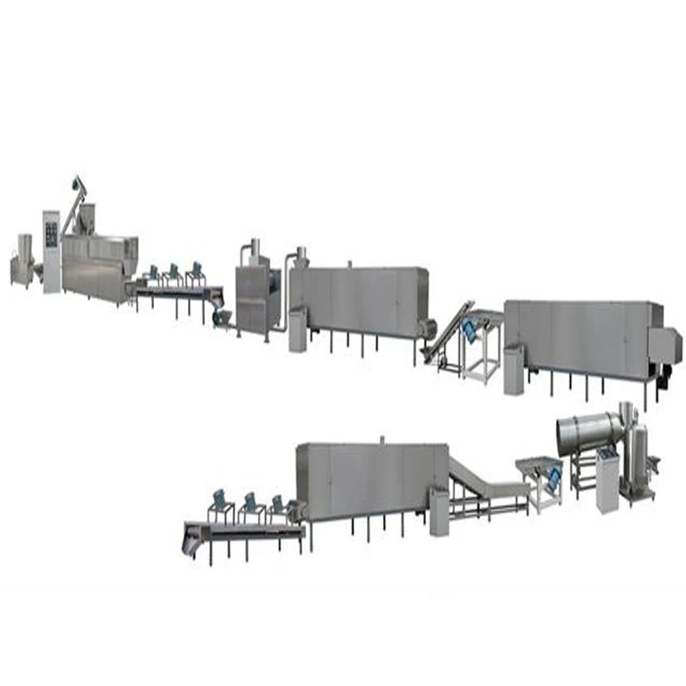 ماكينة صنع رقائق الذرة, خط معالجة رقائق الذرة