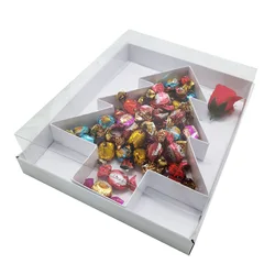 Dessert Foods Baking Lollipop Gift Sweet Treat Package Paper Mache  Christmas Tree Shaped Box