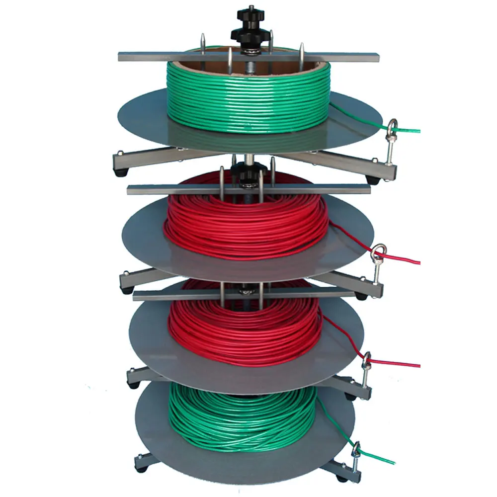 1/2/3/4 Layers Rotary Wires Feeder Tools Rotating Disc Cable Coil Feeding Machine for Wires Stripping Cutting Machine