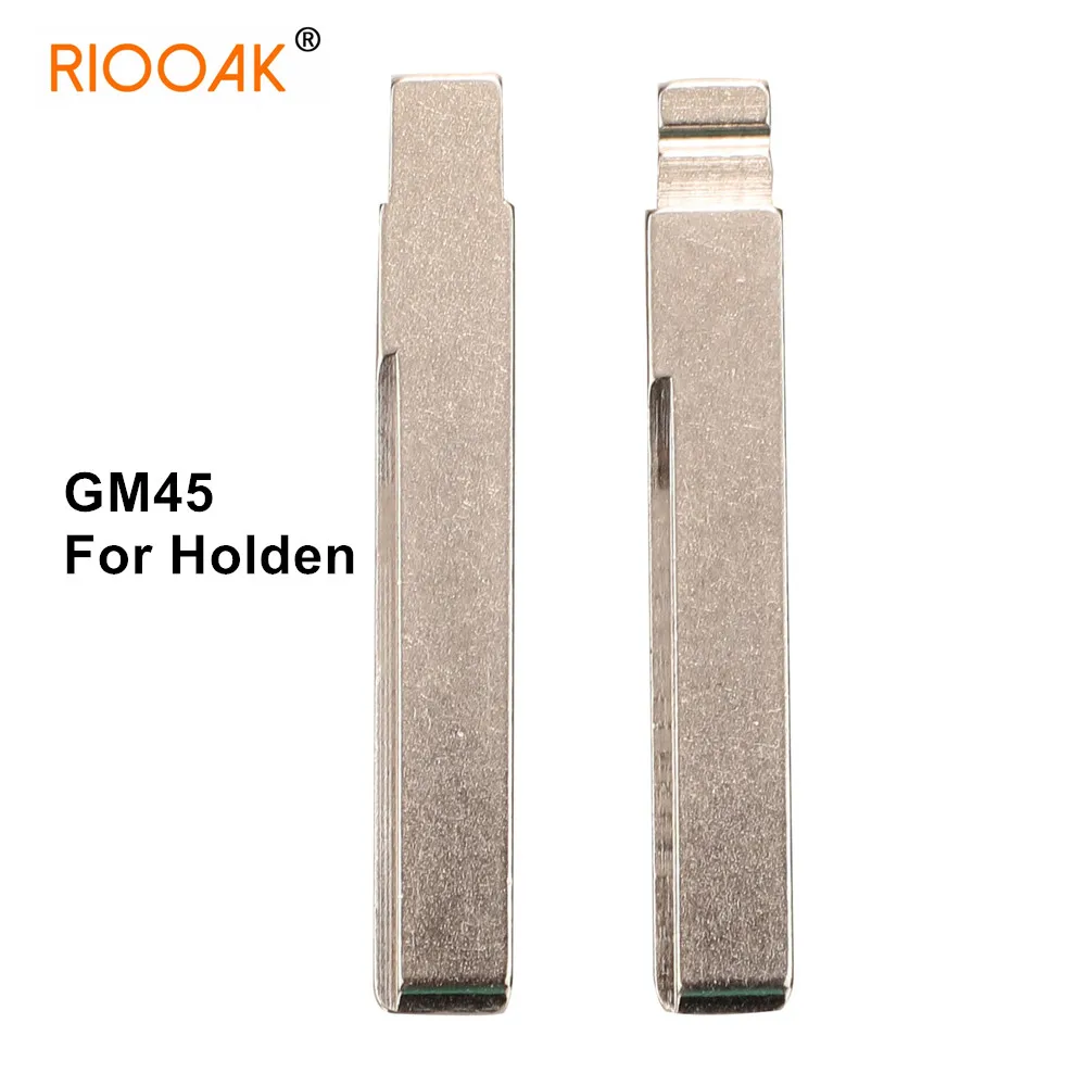 10pcs/Lot Metal Car Flip Blank Car key Blade lishi GM45 for Holden For KD VVDI New Good Remote Replacement Accessories