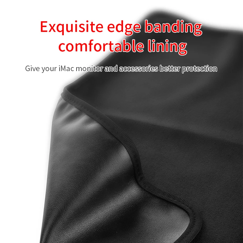 Custodia antipolvere per Monitor in pelle PU per Apple 2021 iMac custodia protettiva per Computer da 24 pollici custodia per PC all-in-one da 24 ''organizza