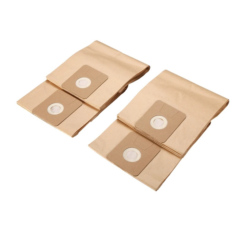 10 قطعة ورق للاستعمال مرة واحدة مكنسة كهربائية كيس لجميع الغبار لاستبدال Karcher T14/1 مكنسة كهربائية 9.755-253.0