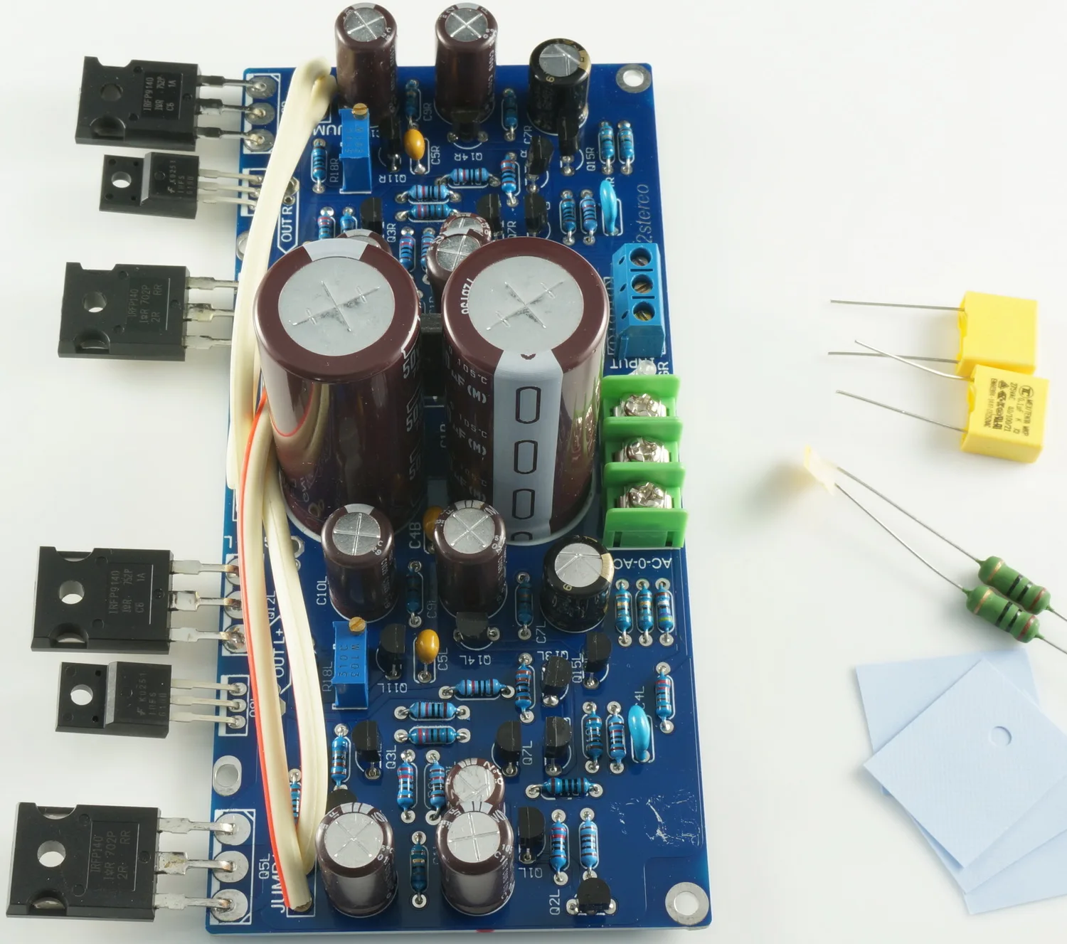 L12 Power Amplifier Plate Finished Plate Double Channel FET Output with Rectification Filter VER2