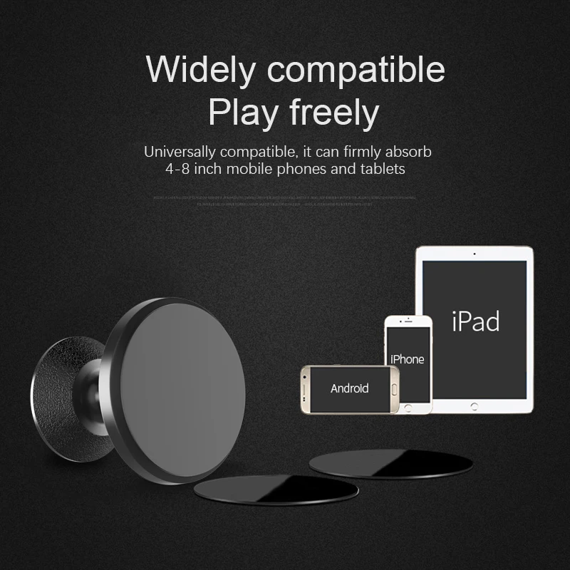 Магнитный автомобильный держатель Cohai для телефона с креплением на вентиляционное отверстие, универсальный