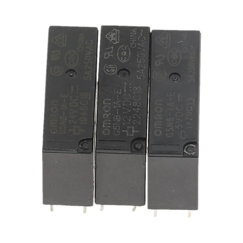 5PCS 5V 12V 24V Power Relays G5NB-1A-E- 5VDC 12VDC 24VDC 5A 250VAC 4PIN