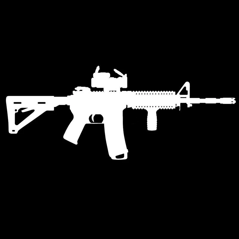 Automotive products M16 AR15 vinyl sticker Suitable for stussy car instagram usa 4x4 Decal