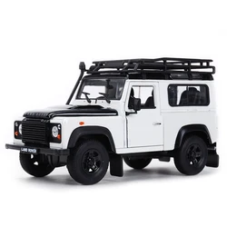 Welly 1:24 Landrover Defender SUV Car Static Die Cast Vehicles Collectible Model Car Toys