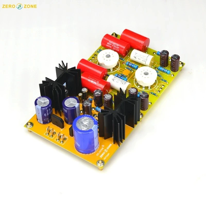 Assembled PRT06A 12AX7+12AT7 Tube Preamplifier Baord Base On MATISSE Circuit