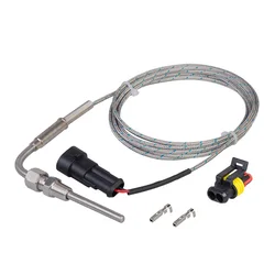 Exhaust gas Temp sensor 1.2m EGT Thermocouple Probe Exhaust Temperature Sensors Threads Exhaust Temp Sensor 0-1000 C