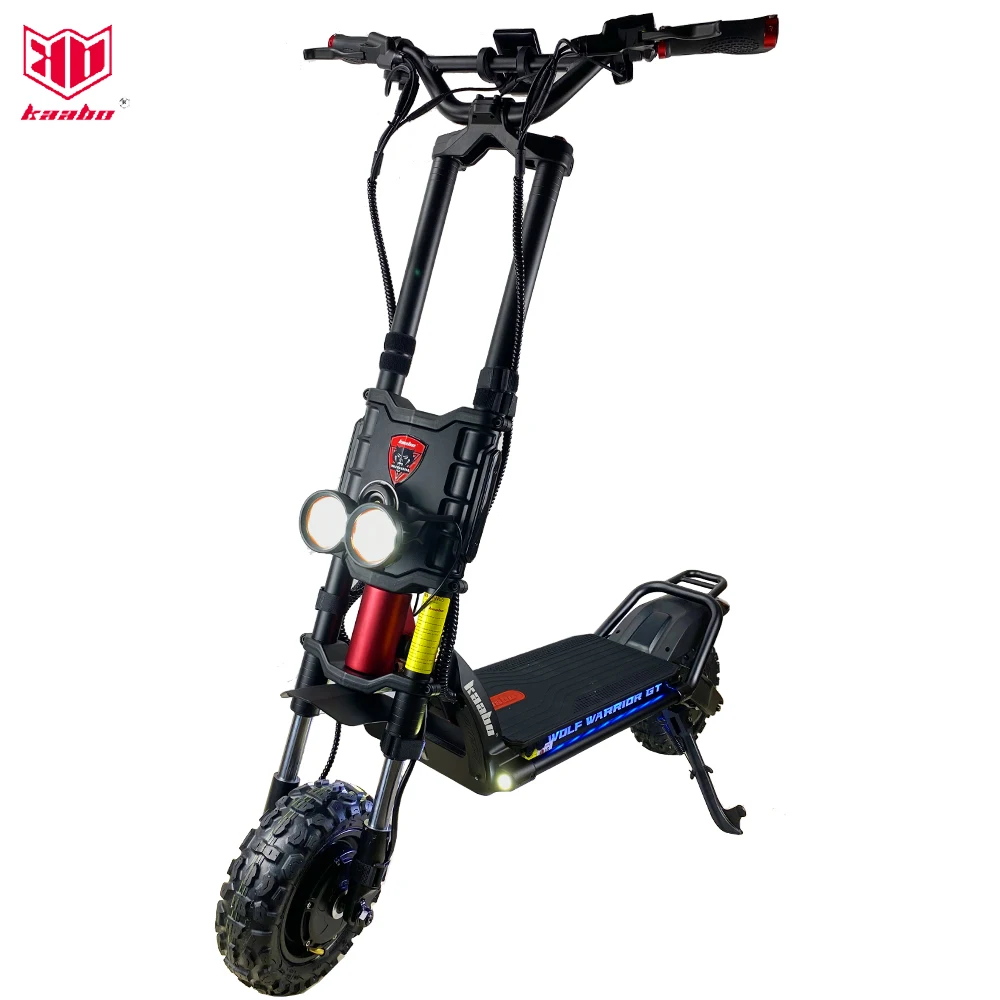 Original Kaabo Wolf Warrior GT PRO+ 11inch 60V 35AH 21700 Battery Top speed 80km/h Electric Scooter Monster Scooter SUV scooter