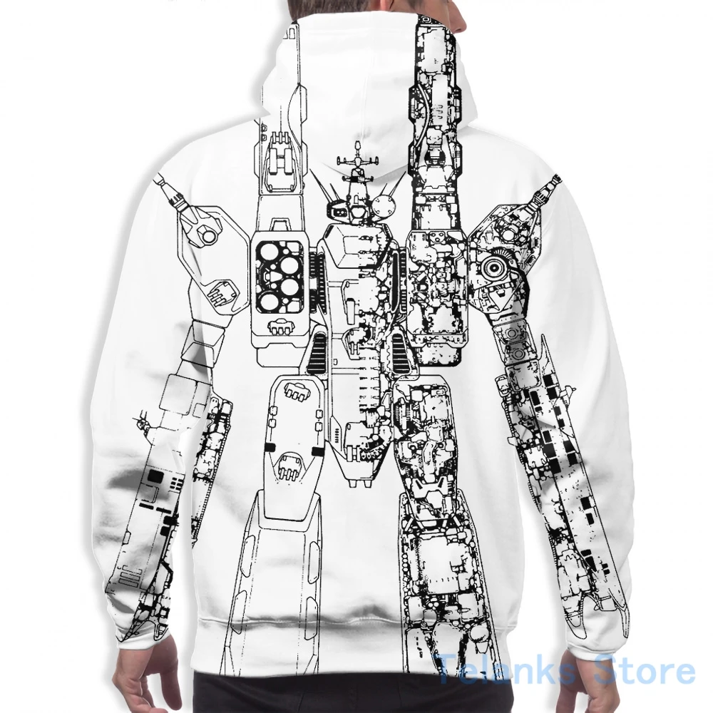 Mens Hoodies Sweatshirt for women funny SDF Macross print Casual hoodie Streatwear