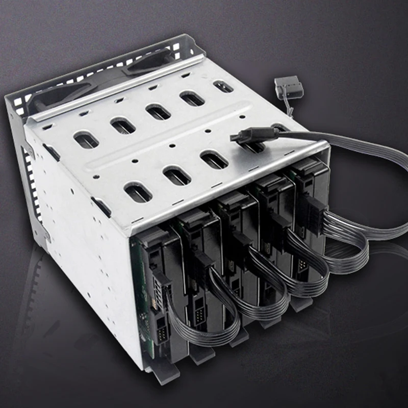 15ピンsata電源延長ハードドライブケーブル1オス5メス電源スプリッタアダプタケーブルdiy pc断つ