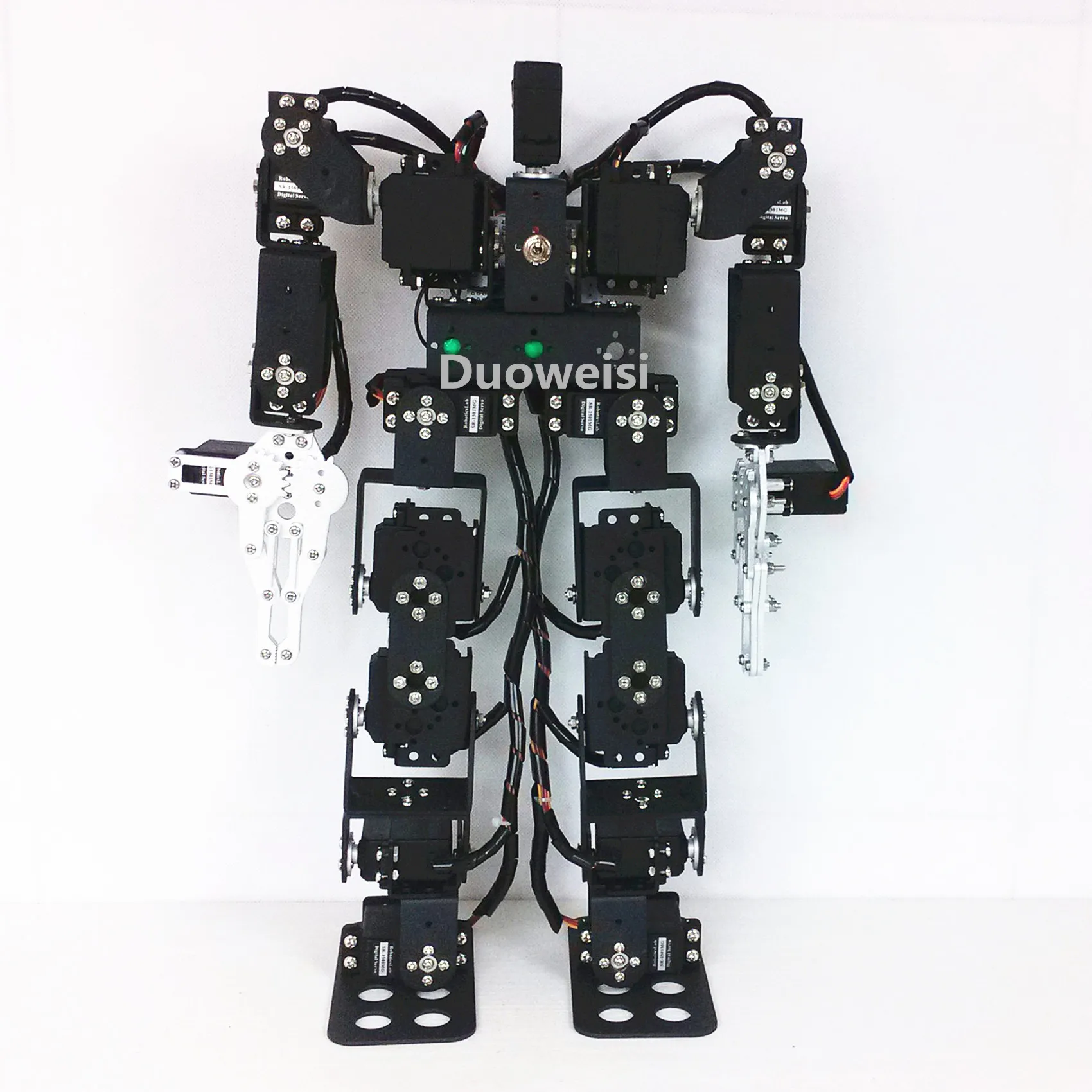 

19 DOF humanoid dance robot / biped walking robot / for teaching kit / matching accessories 19 degrees of freedom robot