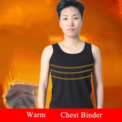 Top Corset Les Chest Binder Inside Long Quter Wear Vest Cotton Bandage Chest Breast Binder Trans Undershirt Flat Chest