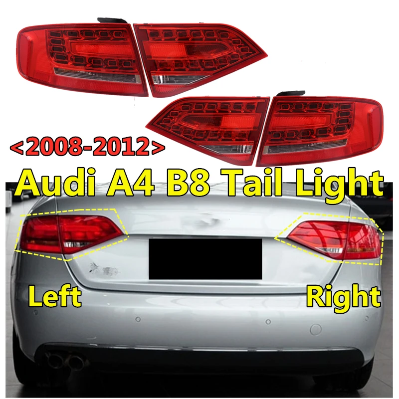 Auto Combination Tail Lamp Car Accessories Rear Turn Signal Lamp For Audi- A4 Led Tail Light Assembly 2008 2009 2010 2011 2012