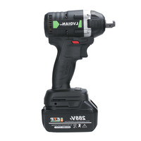 110-240V 630N.m 288VF Cordless Electric Impact Wrench Electric Wrench Brush with 1x Li-ion Battery Tools