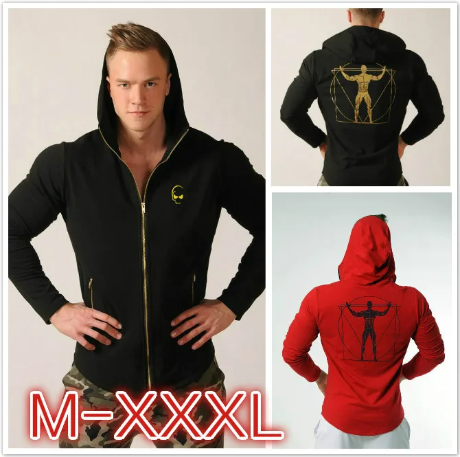 

Толстовка мужская с карманами на молнии, модная повседневная спортивная одежда, худи, тонкая кофта, уличная одежда, осень